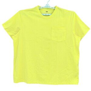 Brahma‎ Men's Short Sleeve Yellow Crew Neck Pocket Work T-Shirt Sz 4XL 58-60 NWT
